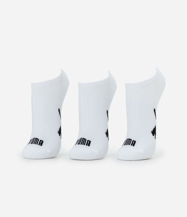 Kit 03 Pares de Medias Deportivas con Caña Invisible Puma