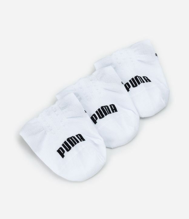Kit 03 Pares de Medias Deportivas con Caña Invisible Puma 4