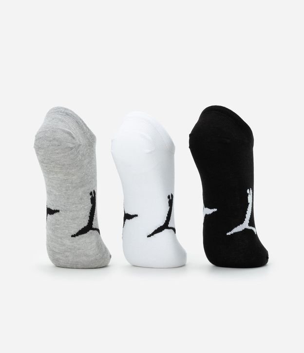 Kit 03 Pares de Medias Deportivas con Caña Invisible Puma 3
