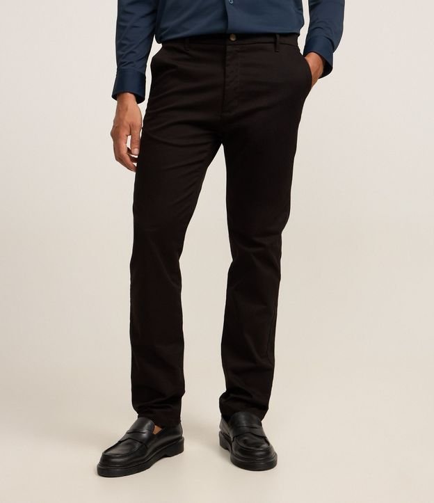 Pantalón Slim en Sarga con Elastano 2