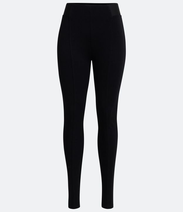 Pantalón Legging en Ponto Roma con Elastico Lateral 7