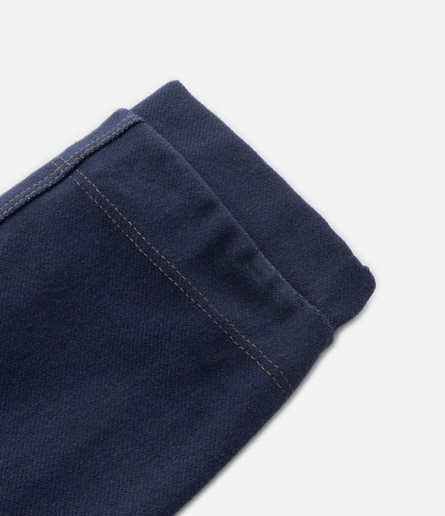 Pantalón Legging Infantil Imitando Jeans - Talle 0 a 18 meses 5