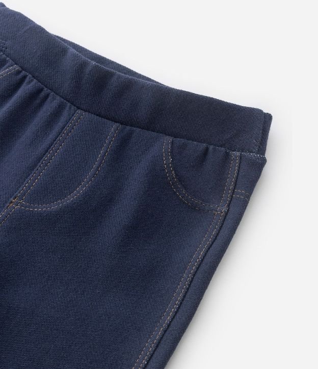 Pantalón Legging Infantil Imitando Jeans - Talle 0 a 18 meses 7