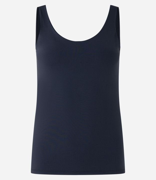 Blusa Musculosa en Poliamida con Escote U 6