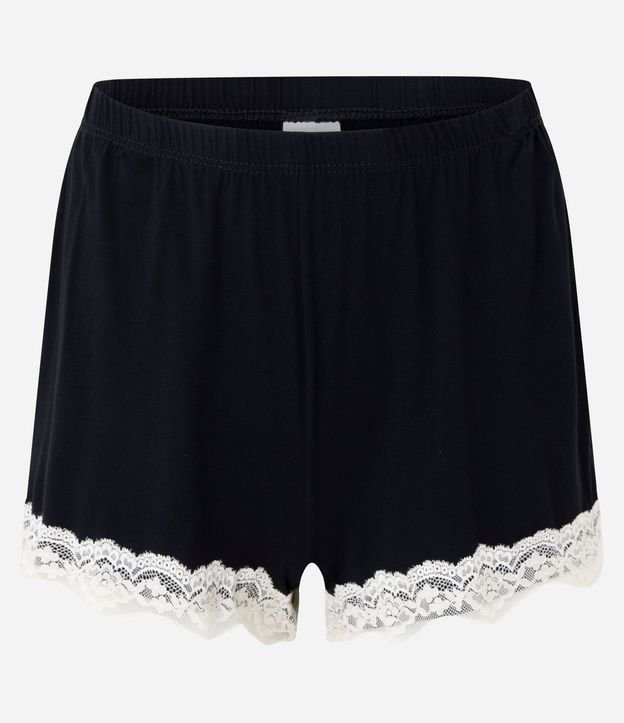 Pijama Short Doll en Viscolycra con Detalles en Encaje 9
