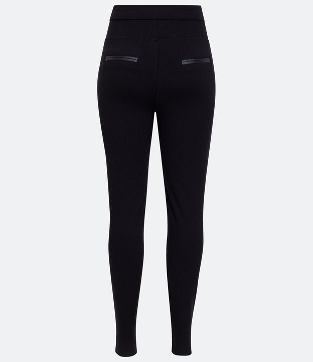 Pantalón Legging en Ponto Roma con Detalle Lateral 6