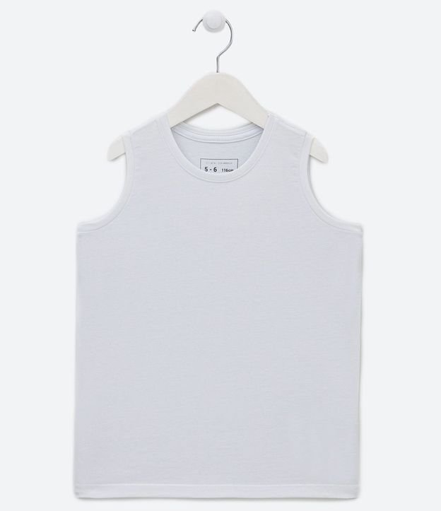 Musculosa Infantil Básica - Talle 5 a 14 años