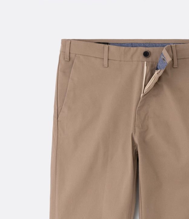 Pantalón Slim Fit en Sarga 6