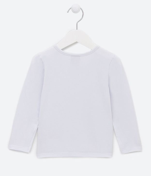 Blusa Infantil Básica en Cotton - Talle 1 a 5 años 3