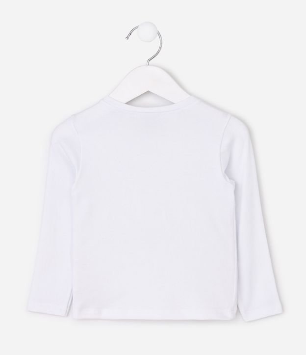 Blusa Infantil Básica en Cotton - Talle 1 a 5 años 5