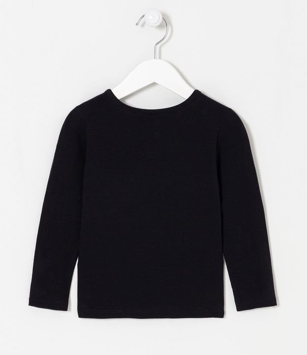 Blusa Infantil Básica en Cotton - Talle 1 a 5 años 2