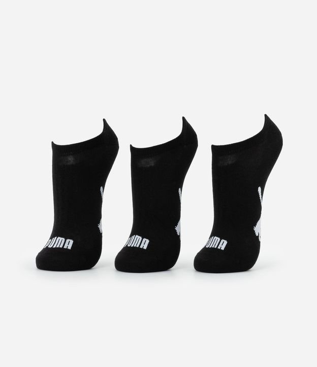 Kit 03 Pares de Medias Deportivas con Caña Invisible Puma