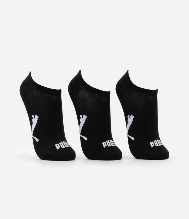 Kit 03 Pares de Medias Deportivas con Caña Invisible Puma 2