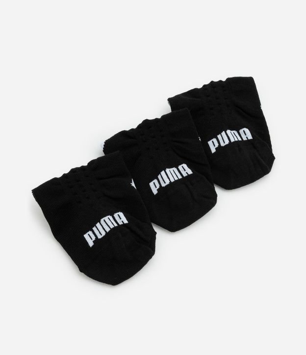 Kit 03 Pares de Medias Deportivas con Caña Invisible Puma 4