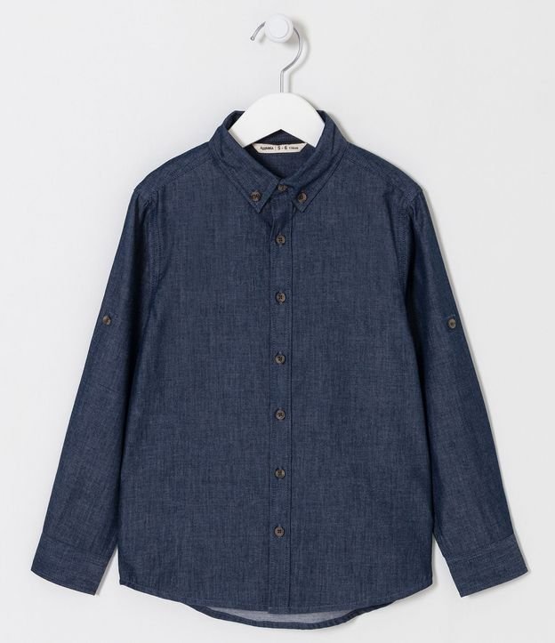 Camisa Manga Larga - Talle 4 a 14 años