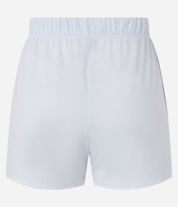 Salida de Playa Short Básico en Crepé con Cintura Elástica 11