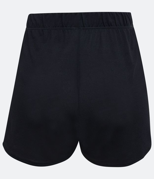 Salida de Playa Short Básico en Crepé con Cintura Elástica 6