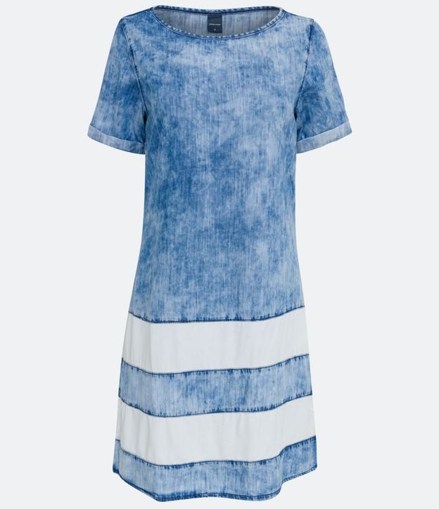 Vestido Jeans Marmorizado 2