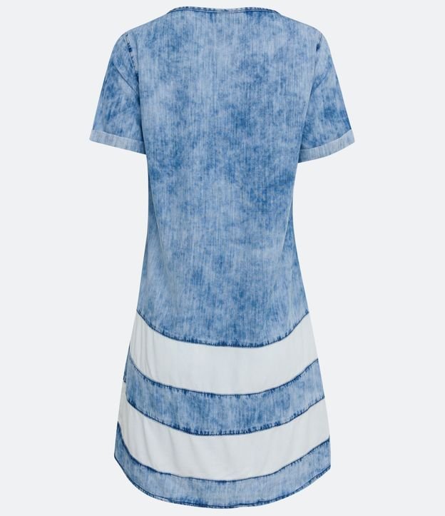 Vestido Jeans Marmorizado 3