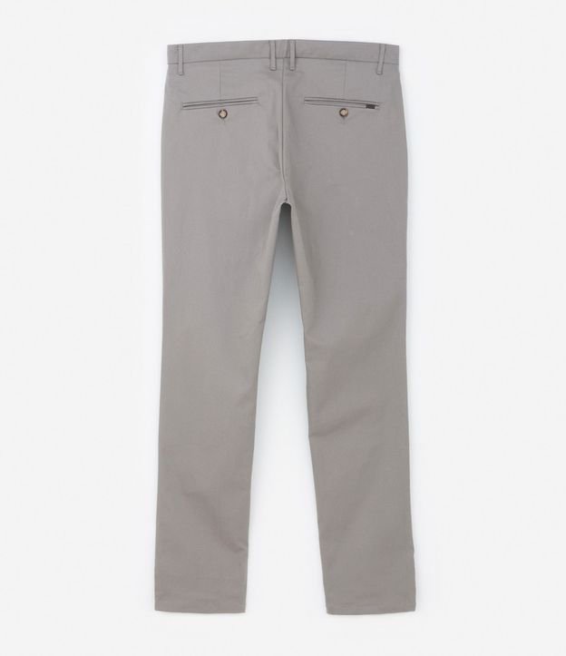 Pantalón Slim Básica en Sarga con Elastano 7
