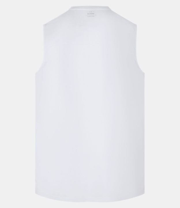 Musculosa Regular Básica Deportiva con Recortes y Lettering 7