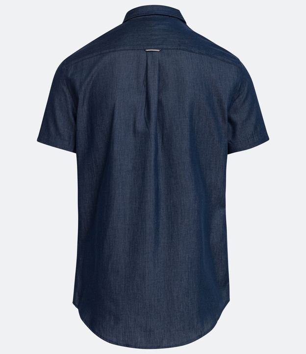 Camisa Social Slim Fit Manga Corta 8