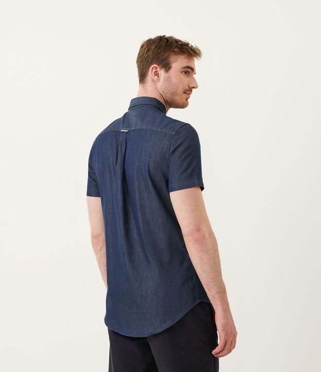 Camisa Social Slim Fit Manga Corta 3