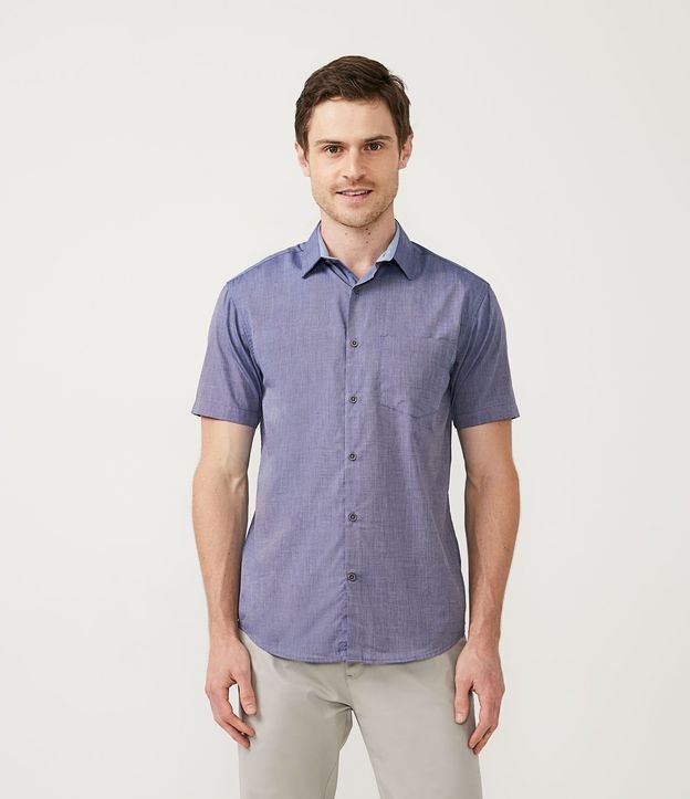 Camisa Manga Corta Social