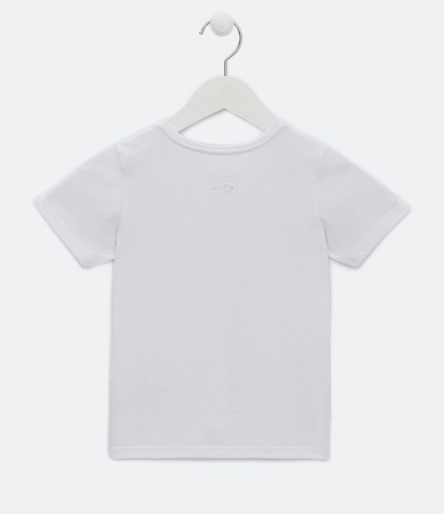 Remera Infantil Básica con Etiqueta Bordada - Talle 1 a 5 años 4
