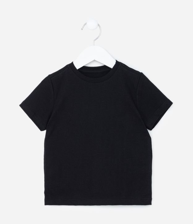 Remera Infantil Básica con Etiqueta Bordada - Talle 1 a 5 años 3