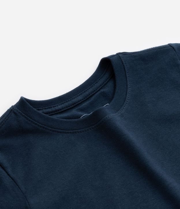 Remera Infantil Básica con Etiqueta Bordada - Talle 1 a 5 años 5