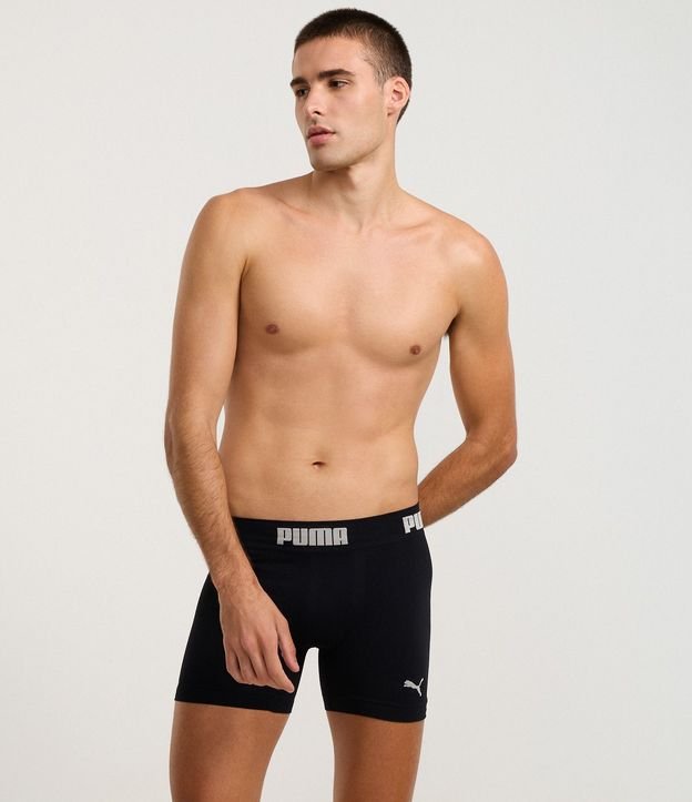 Calzoncillo Boxer en Microfibra con Cintura Elástica Puma 4