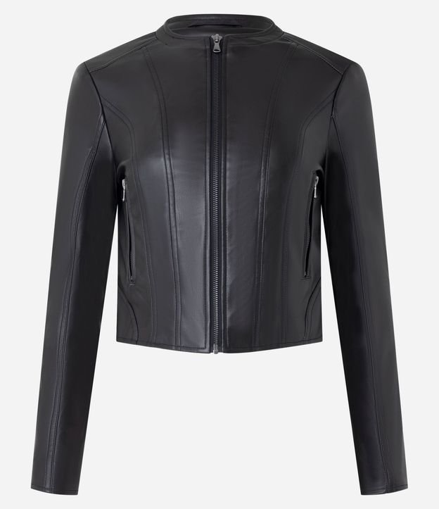 Campera con Bolsillos y Recortes Delanteros 3