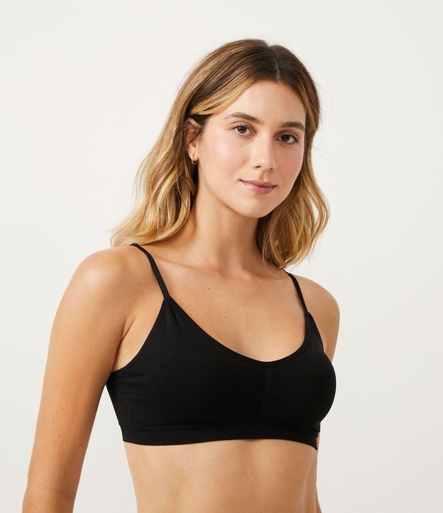 Soutien Top en Microfibra con Copa Desmontable Seamless