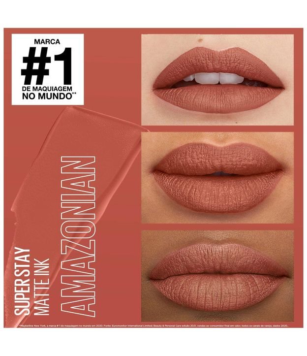 Lápiz Labial Liquido Maybelline Matte INK 3