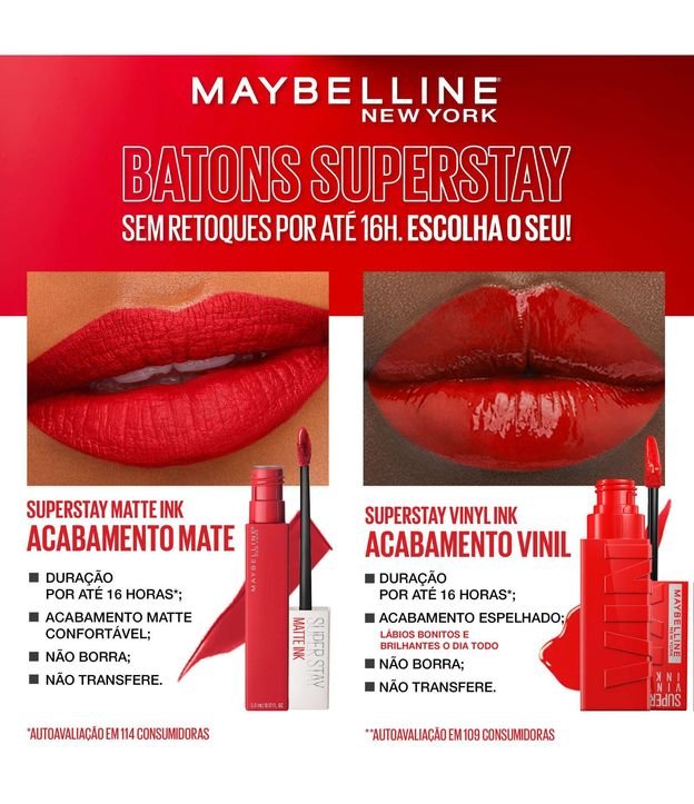 Lápiz Labial Liquido Maybelline Matte INK 5