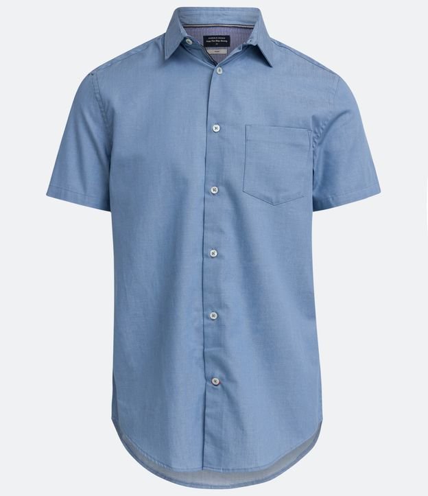 Camisa Social Slim Fit Manga Corta 4