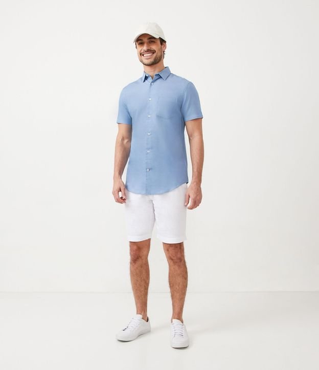 Camisa Social Slim Fit Manga Corta 2