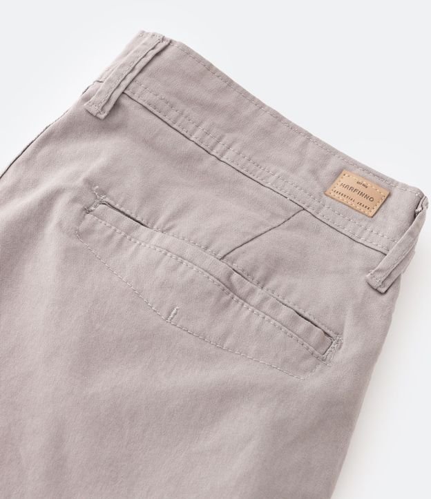 Pantalón Slim Básico en Sarga con Bolsillos 8