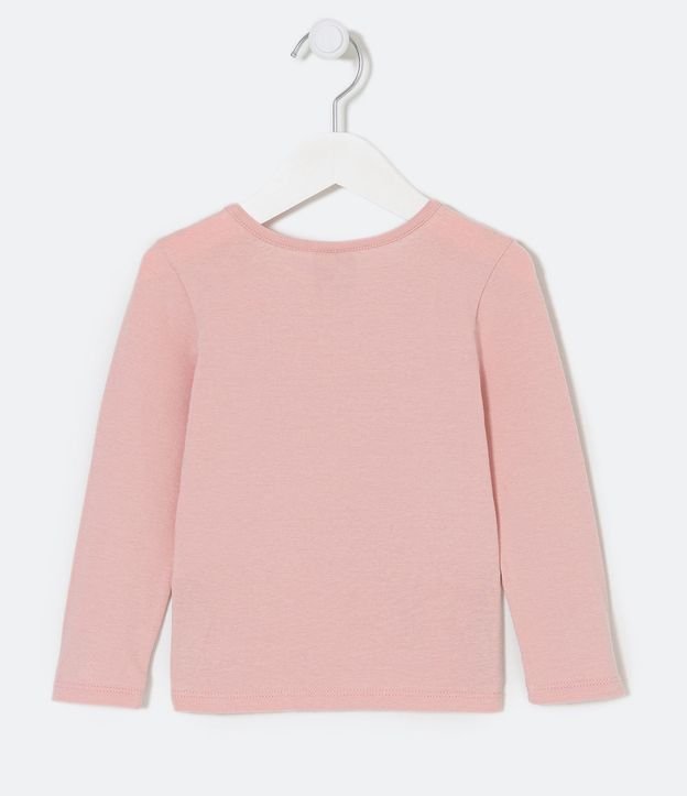 Blusa Infantil Básica en Cotton - Talle 1 a 5 años 3