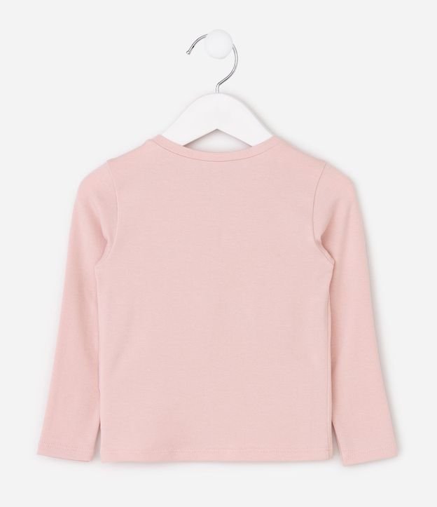 Blusa Infantil Básica en Cotton - Talle 1 a 5 años 5