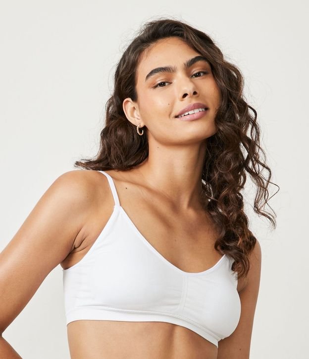 Soutien Top en Microfibra con Copa Desmontable Seamless
