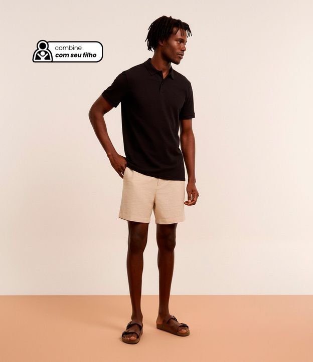 Remera Polo Comfort en Algodón Peruano