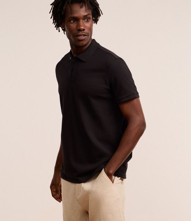 Remera Polo Comfort en Algodón Peruano 3