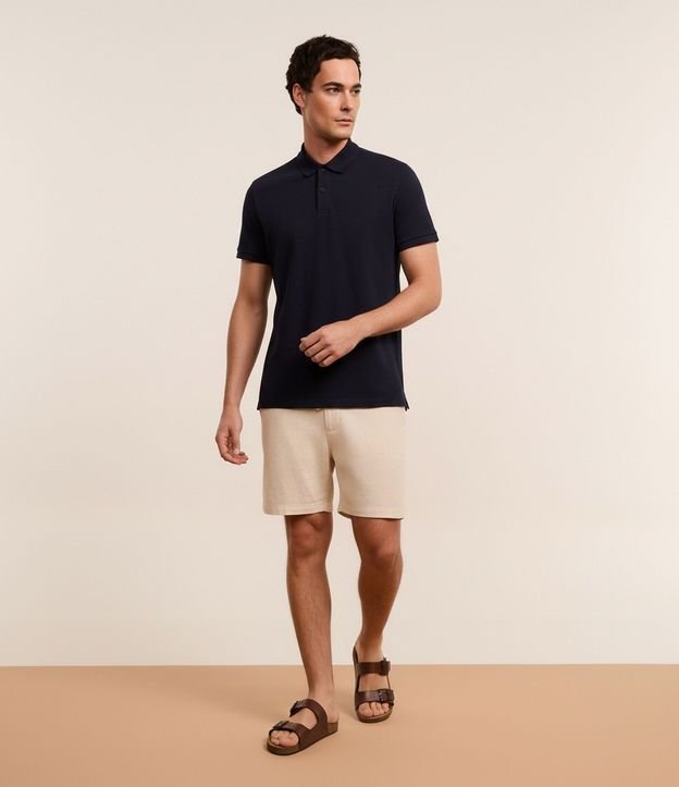 Remera Polo Comfort en Algodón Peruano