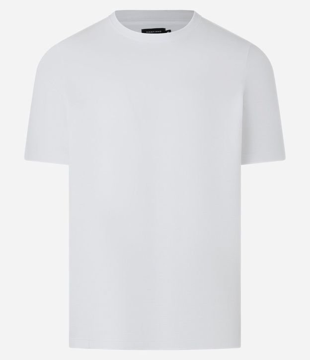 Remera Slim en Algodón con Textura Acanalada 8
