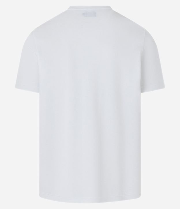 Remera Slim en Algodón con Textura Acanalada 11