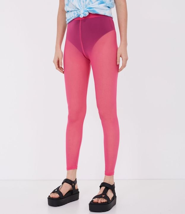 Pantalón Legging en Tul Liso 2