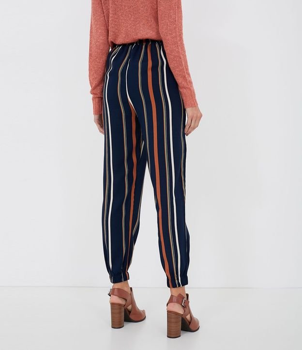 Pantalón Rayada con Amarre 2