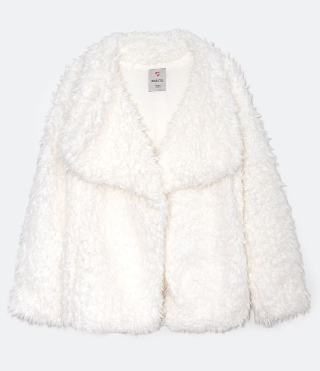 Campera en Piel Altificial sin Estampa